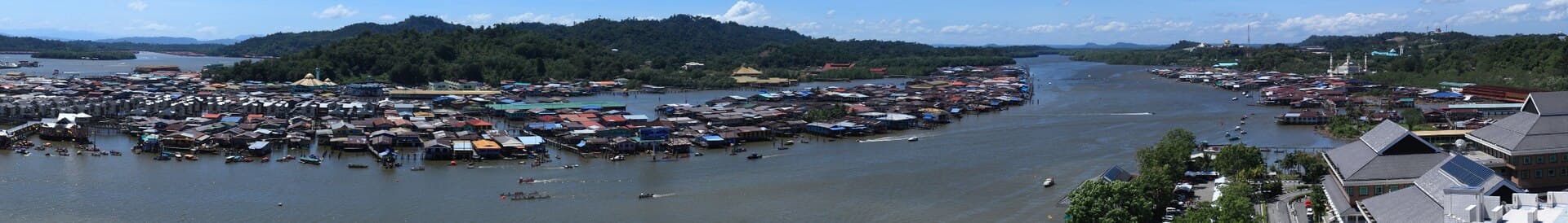 The panorama of 2013 Brunei Regatta.