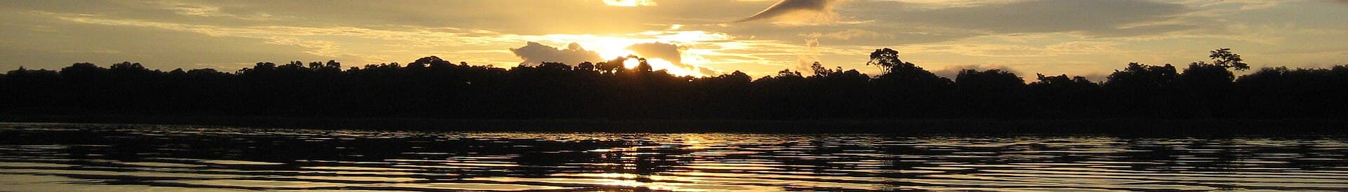 Congo River and the Congo Rainforest — in the Republic of the Congo.