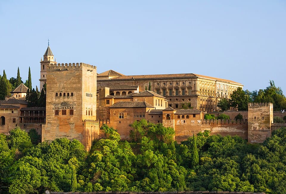 The Alhambra, detail. Granada, Spain.