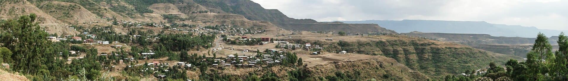 View of Lalibela, Ethiopia