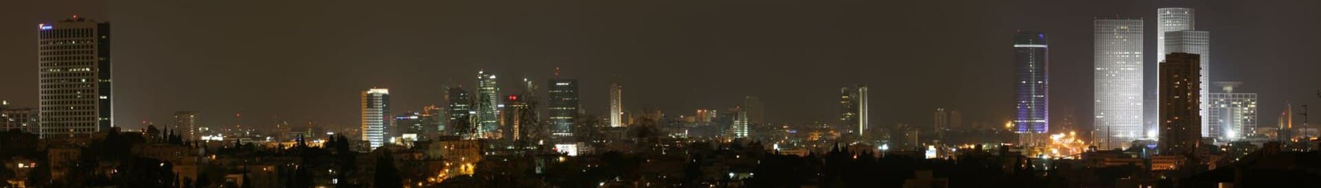 Tel Aviv - as seen from Givatiim observatory