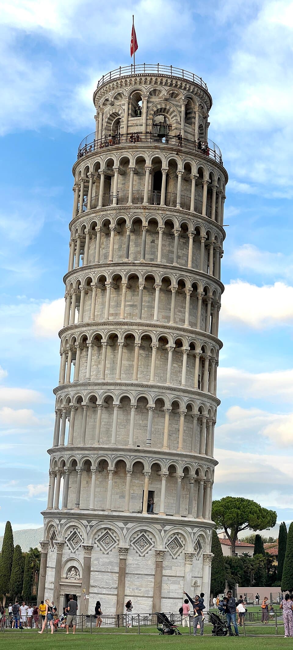 Leaning Tower of Pisa, Italy.