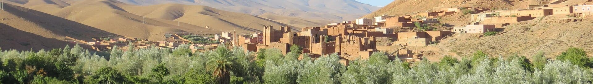 Photo prise près du village Aït Arbi au Maroc