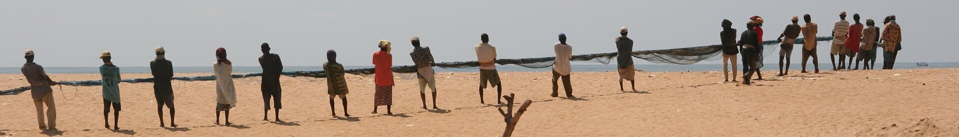 Fishermen in Togo, December 2007.