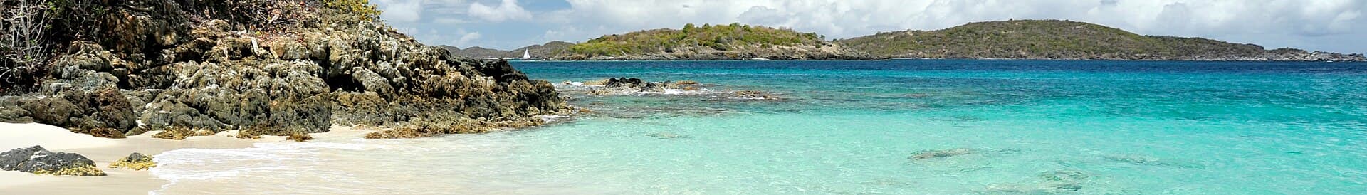 Turtle Bay Beach at Caneel Bay Resort, St John, US Virgin Islands